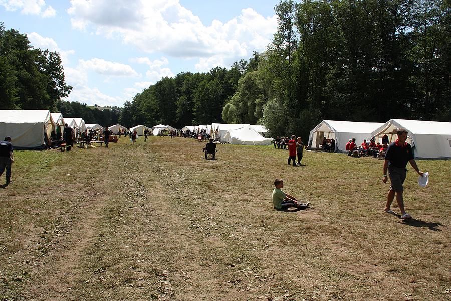 Zeltlager in Rittersbach