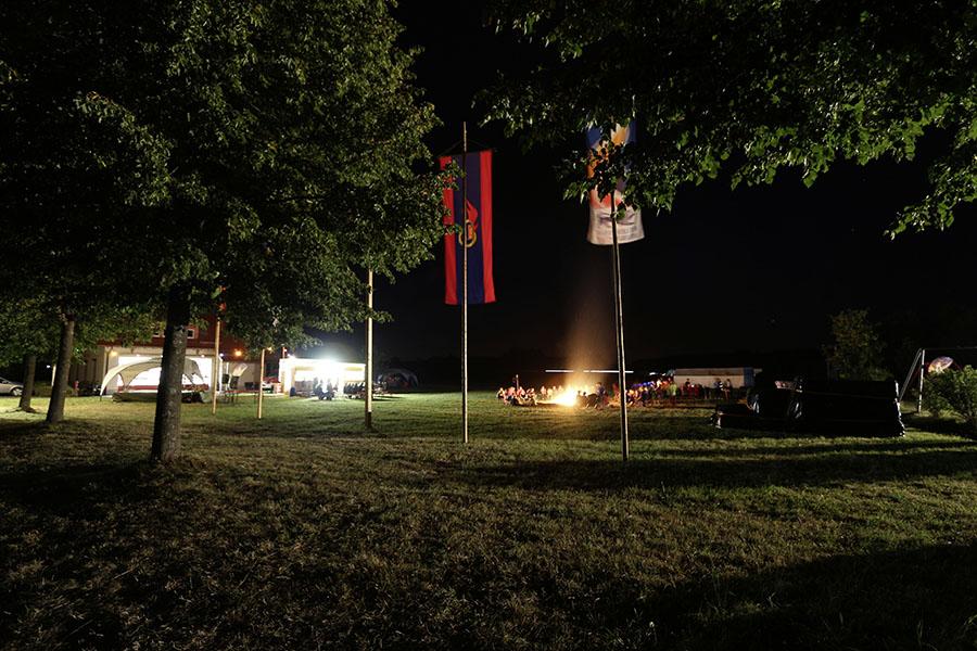 Zeltlager in Scheidental