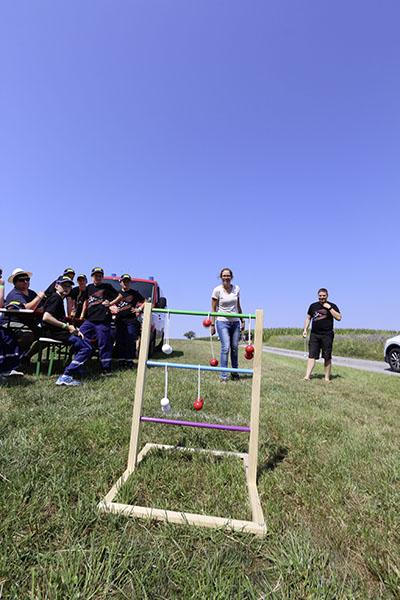 Zeltlager in Scheidental