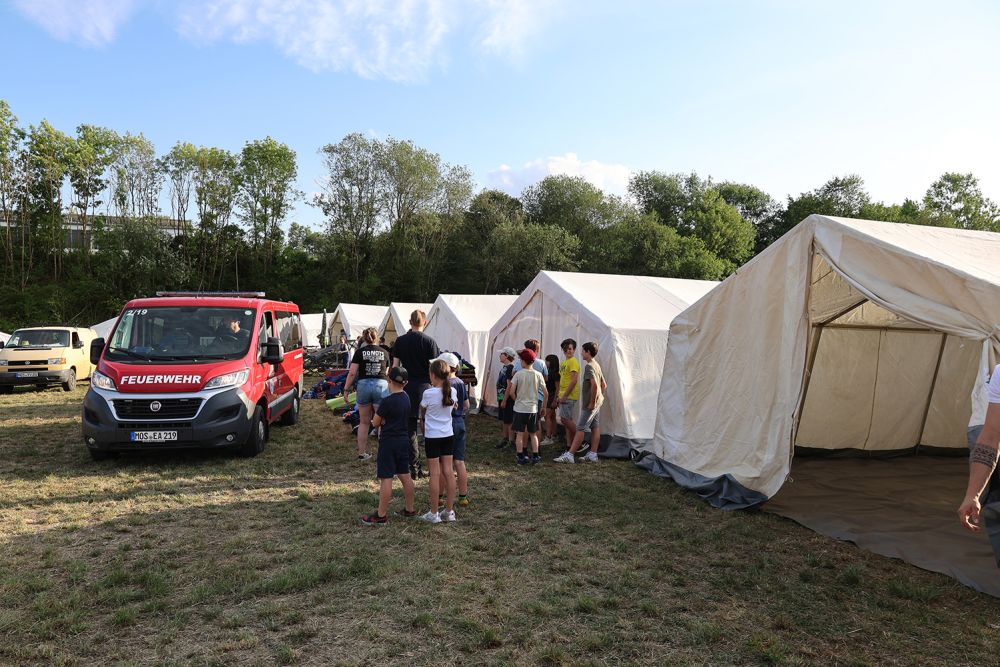 Zeltlager in Bödigheim