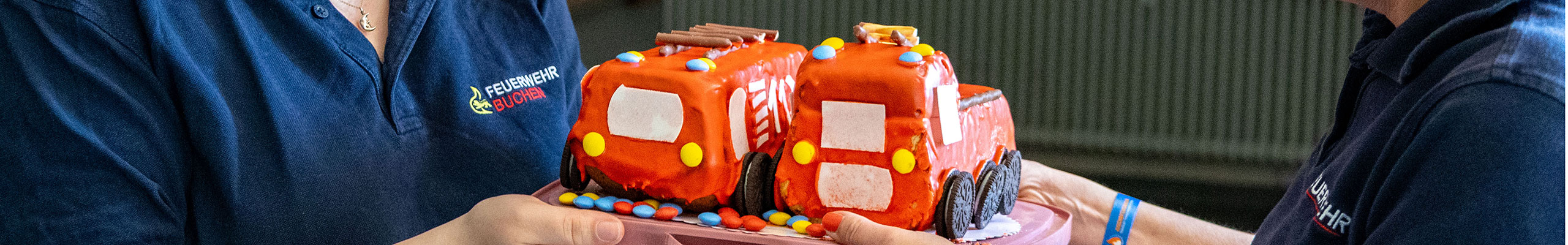 Der Geburtstagskuchen zum 50. Geburtstag der Jugendfeuerwehr Neckar-Odenwald-Kreis