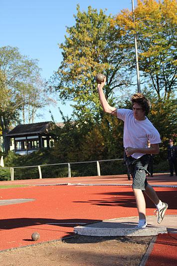 Kugelstoßen in Buchen