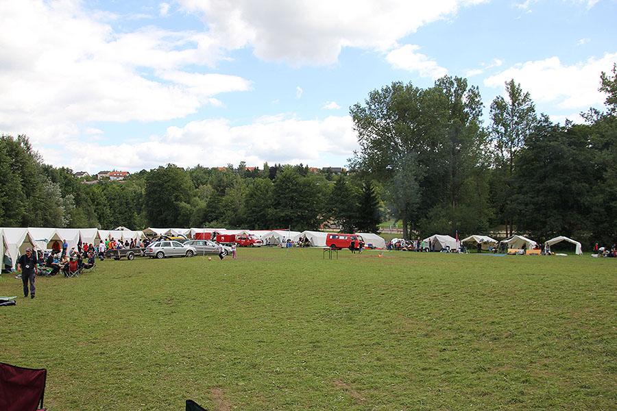 Abbau und Siegerehrung