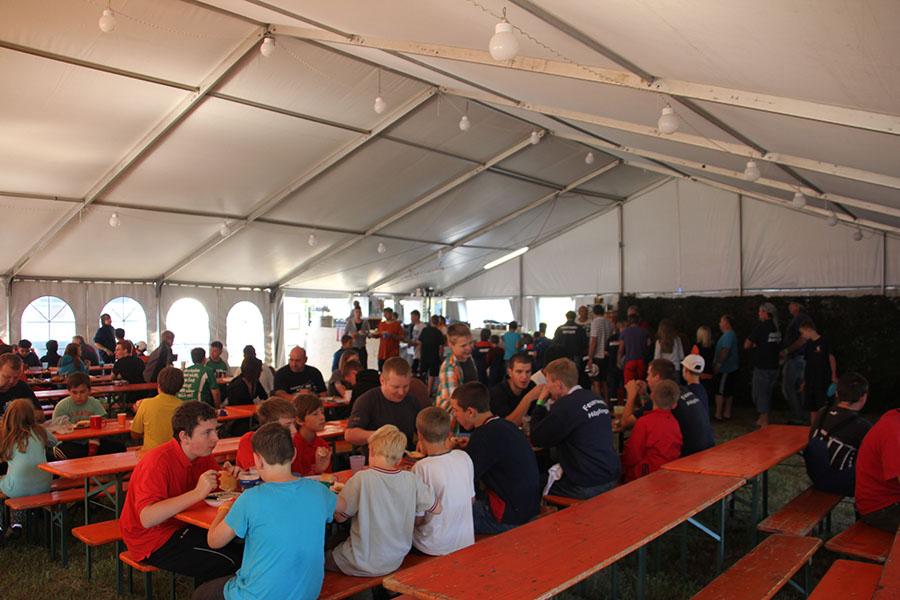 Zeltlager in Hettingen