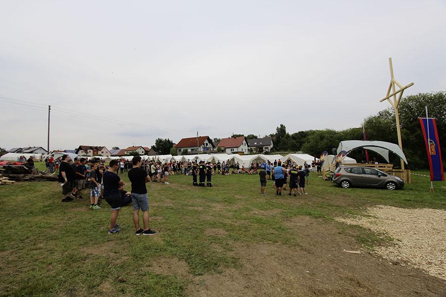 Zeltlager in Laudenberg