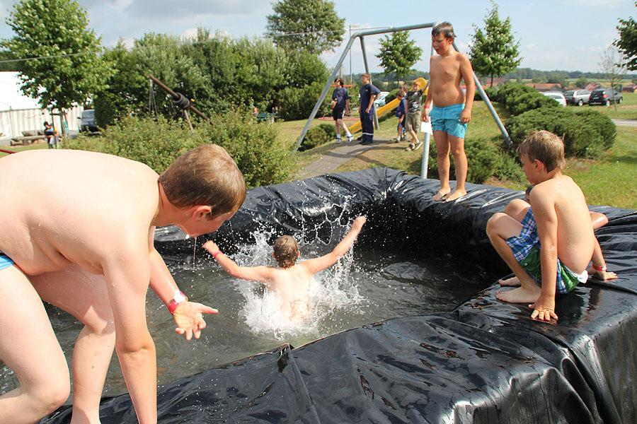 Zeltlager in Scheidental