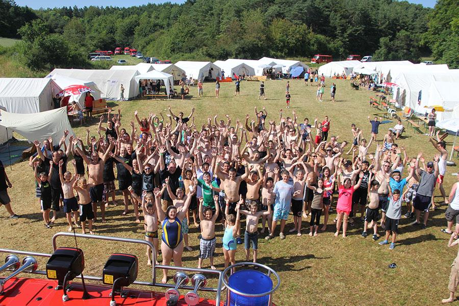 Zeltlager in Hettingen