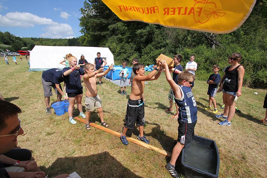 Zeltlager in Hettingen