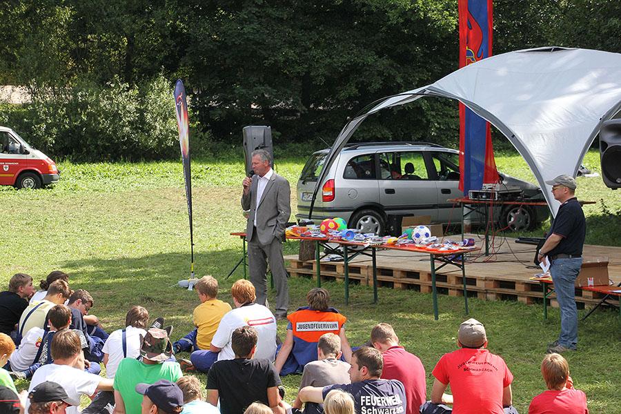 Abbau und Siegerehrung