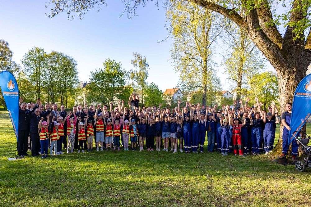 Impressionen vom Festakt zu 50 Jahre Jugendfeuerwehr Neckar-Odenwald-Kreis