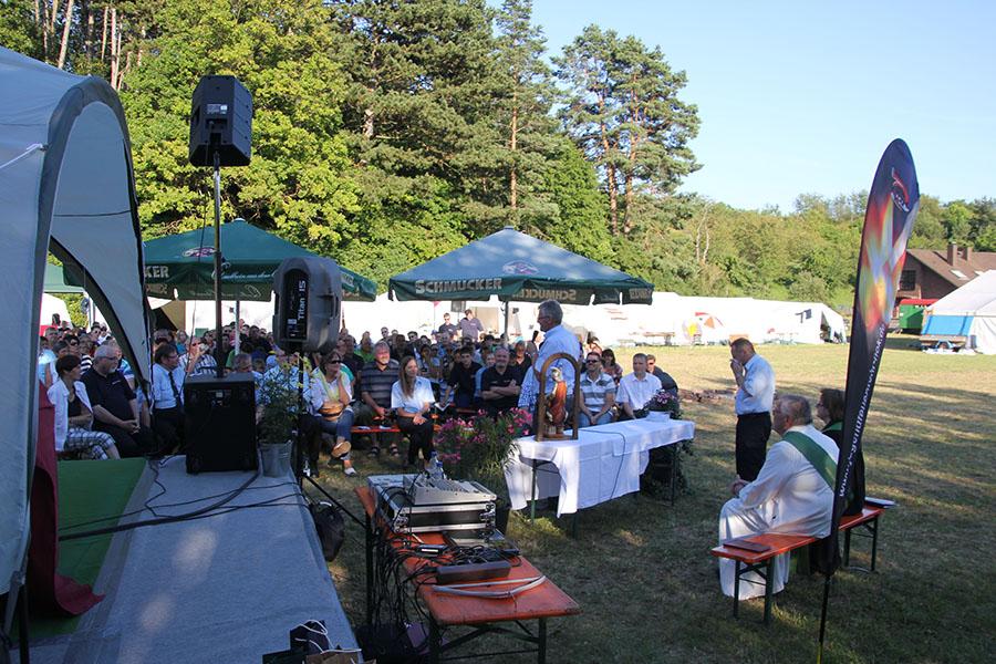 Zeltlager in Hettingen