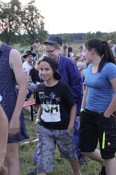 Zeltlager in Scheidental