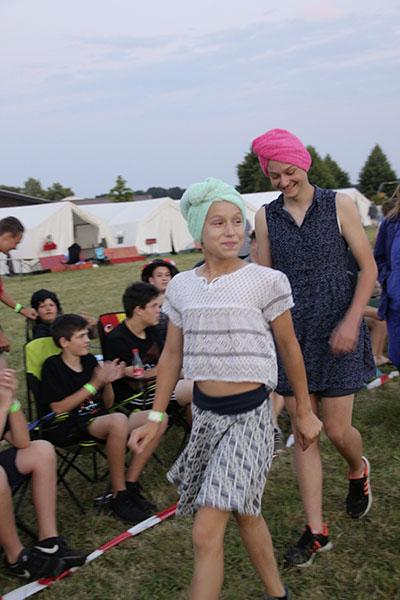 Zeltlager in Scheidental