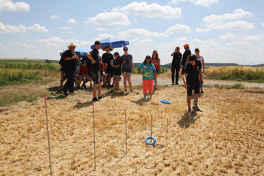 Zeltlager in Hettingen