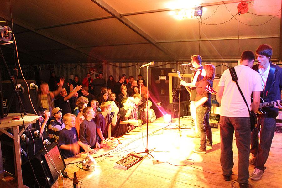 Zeltlager in Scheidental