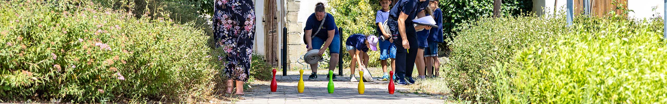 Spielende Kinder beim Kindergruppennachmittag