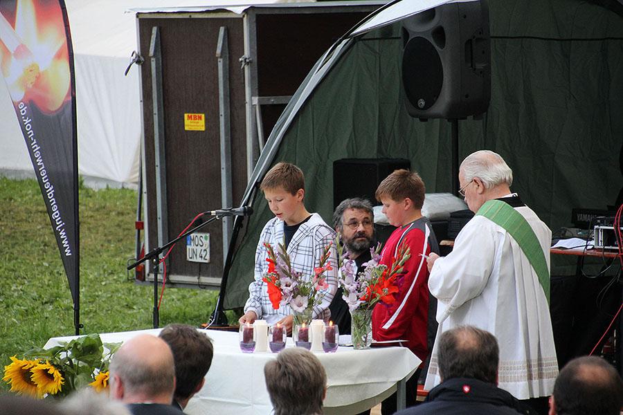 Gottesdienst und Ehrungen