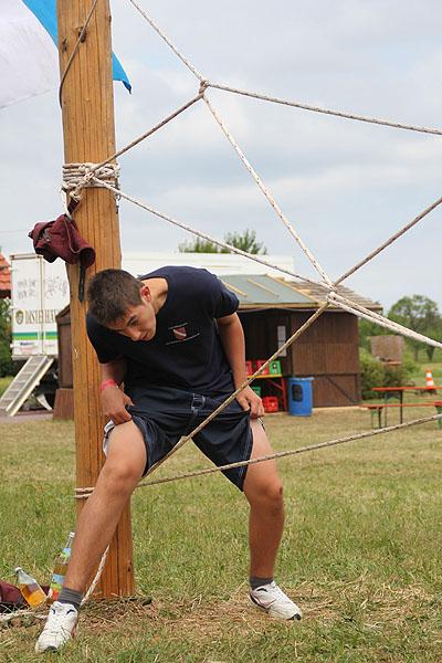 Zeltlager in Scheidental