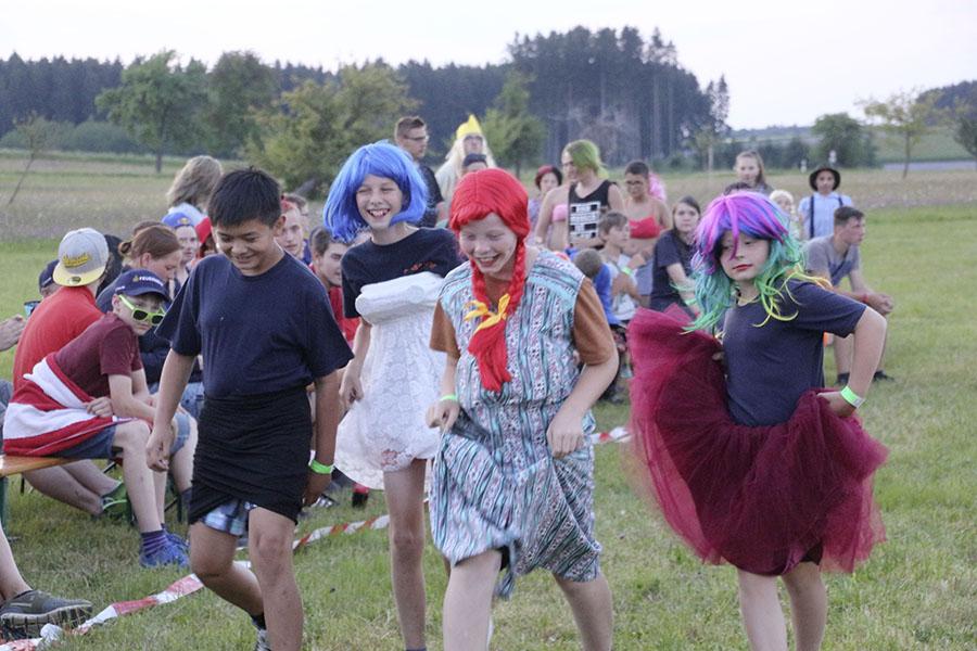 Zeltlager in Scheidental