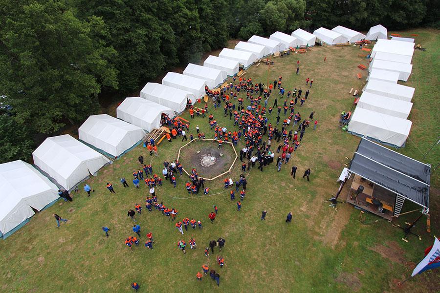 Zeltlager in Buchen