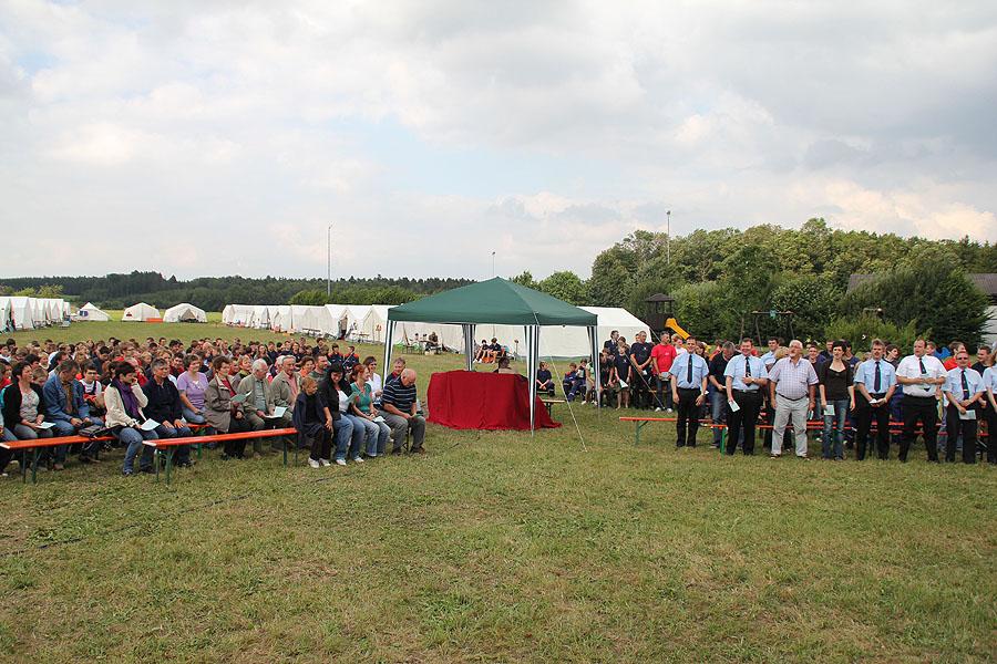 Zeltlager in Scheidental