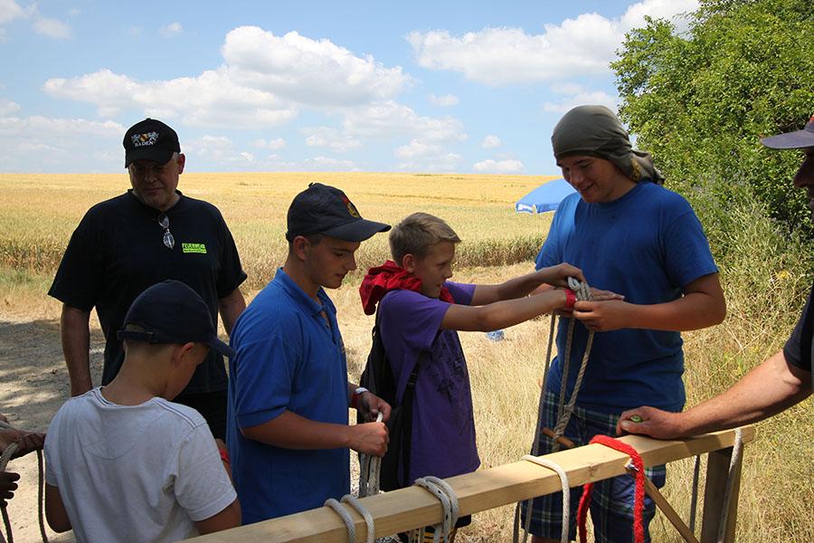 Zeltlager in Hettingen