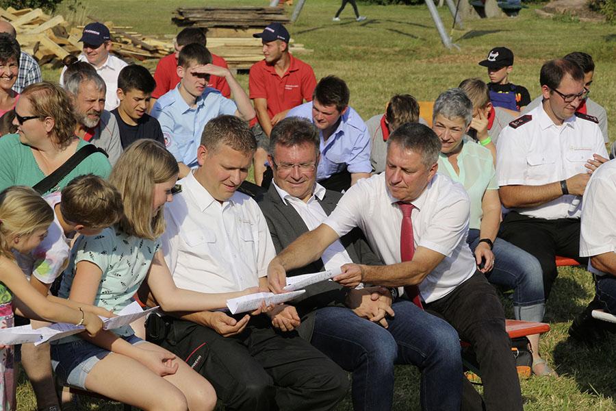 Zeltlager in Scheidental