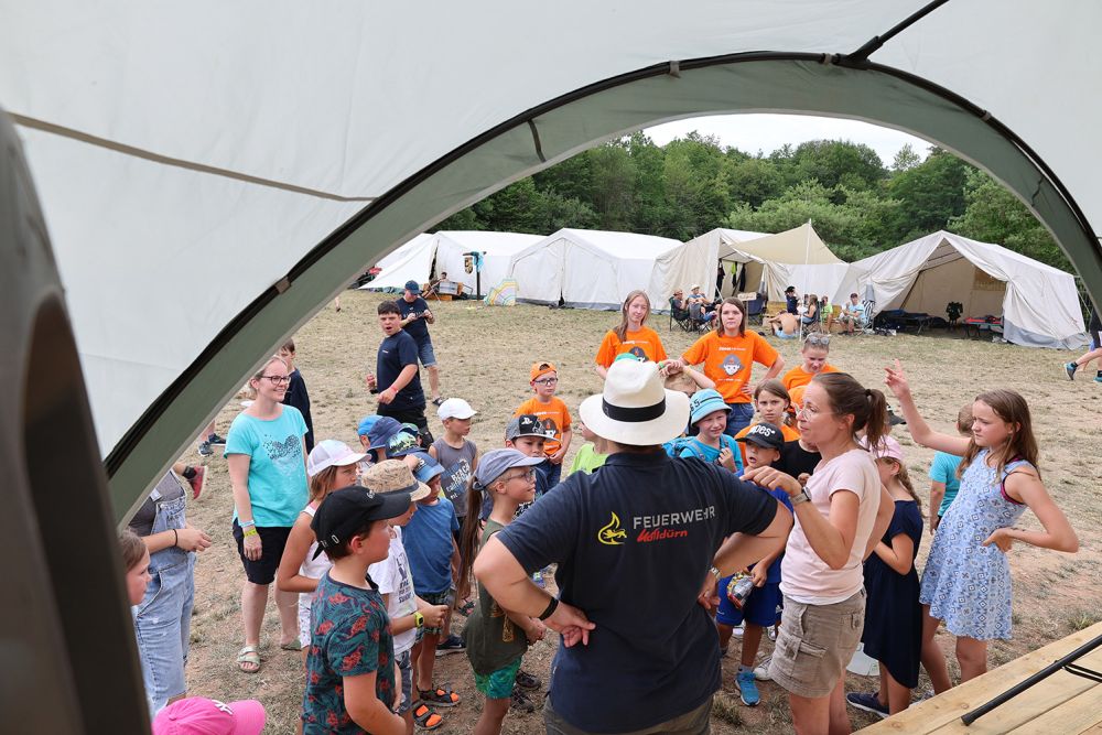 Zeltlager-Samstag in Bödigheim