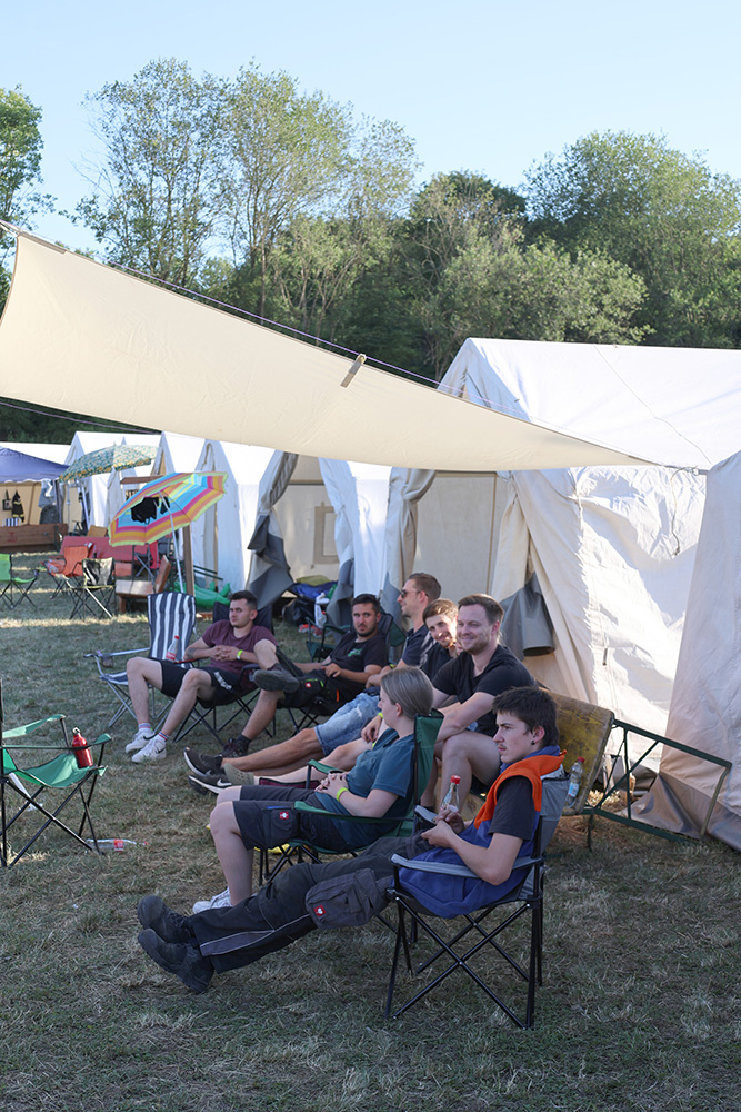 Zeltlager in Bödigheim