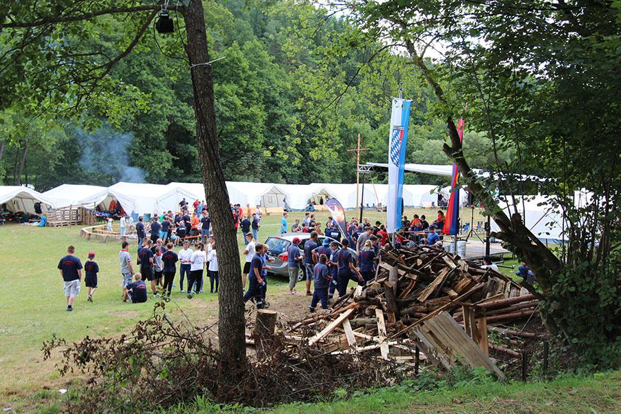 Zeltlager in Buchen