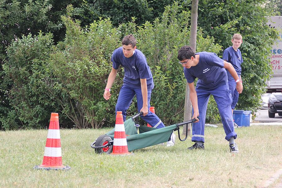 Zeltlager in Scheidental