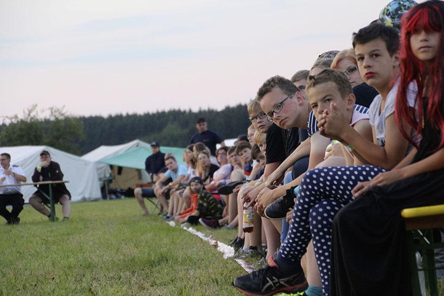 Zeltlager in Scheidental