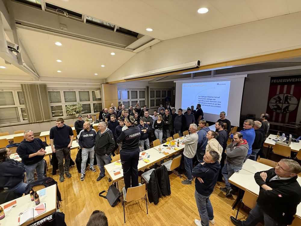 Schutzschulung in Buchen