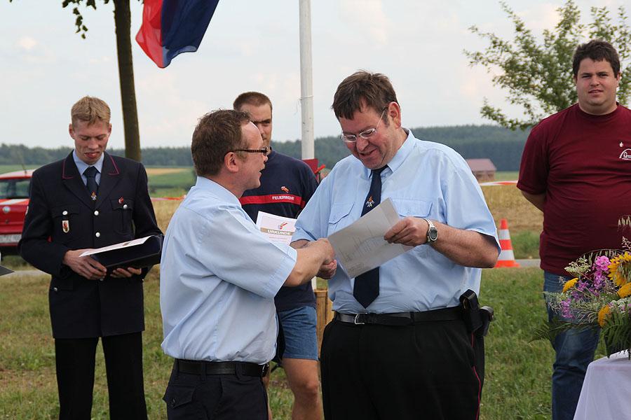 Ehrungen beim Zeltlager