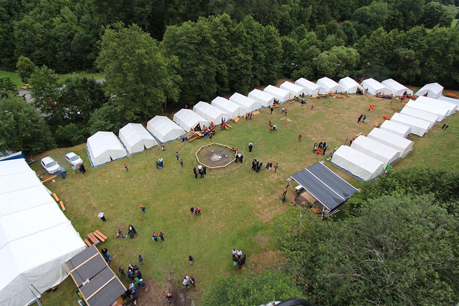 Zeltlager in Buchen