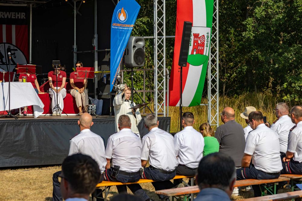Impression vom Zeltlager in Glashofen am Samstag