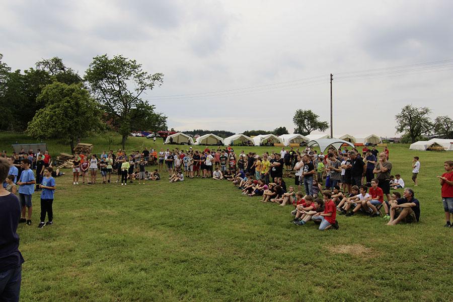 Zeltlager in Laudenberg