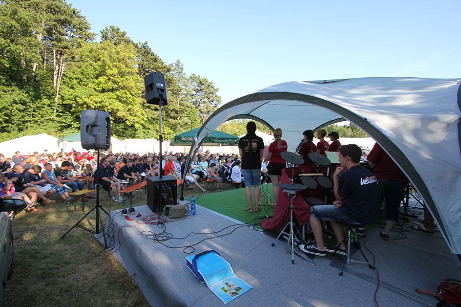 Zeltlager in Hettingen