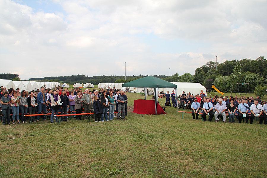 Zeltlager in Scheidental