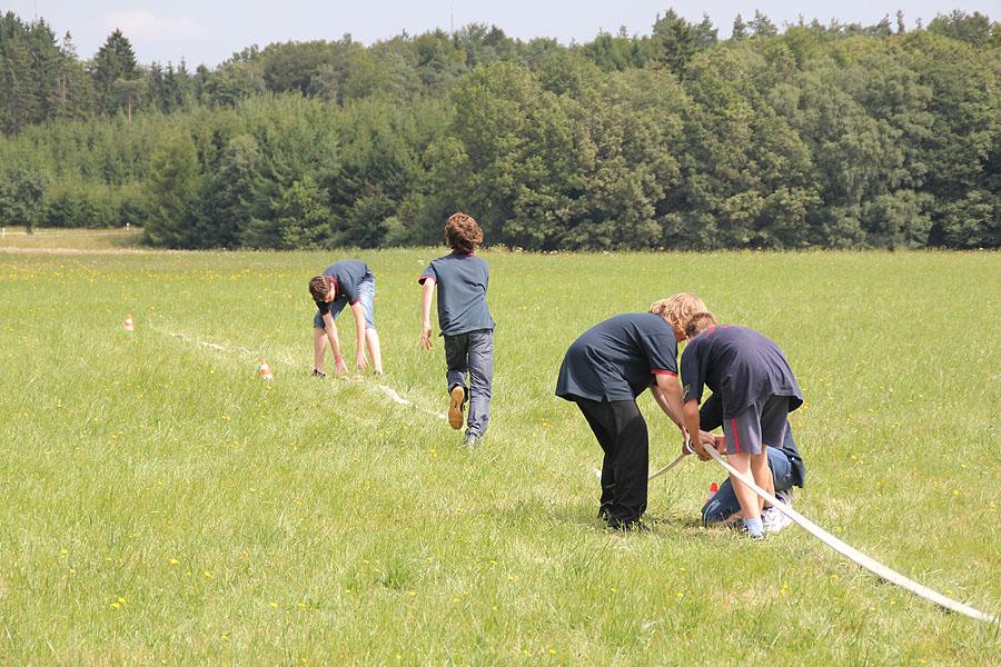 Zeltlager in Scheidental