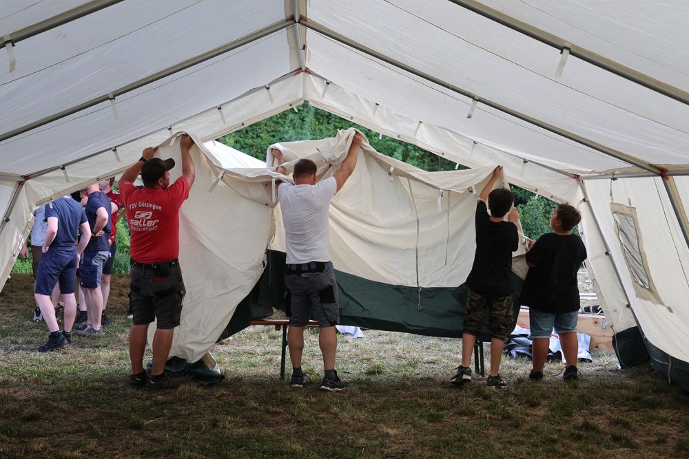 Zeltlager in Bödigheim