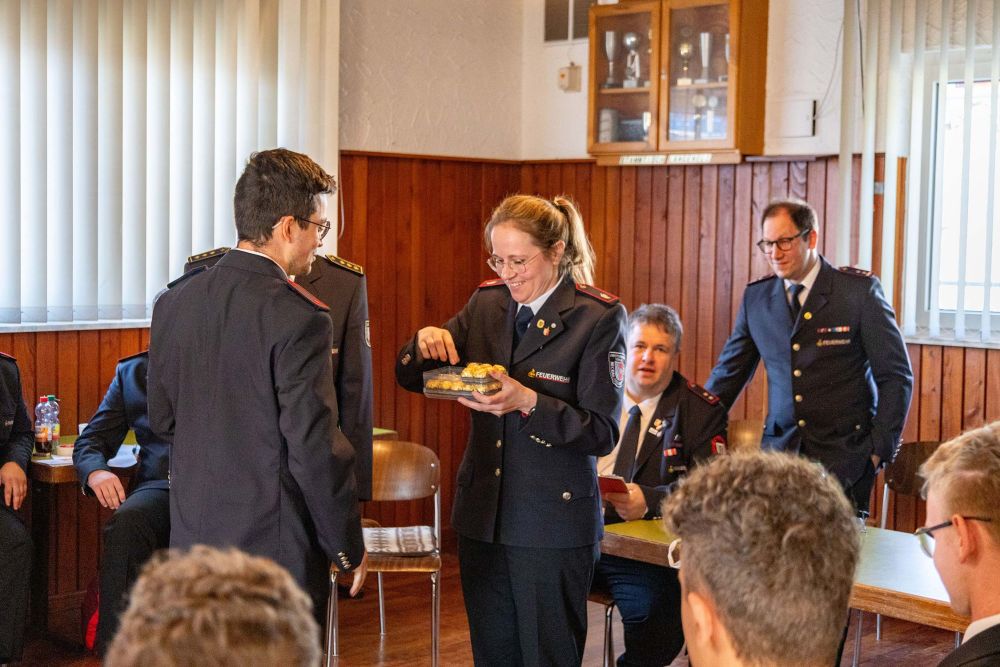 Rochers als Belohnung für den bestandenen Lehrgang