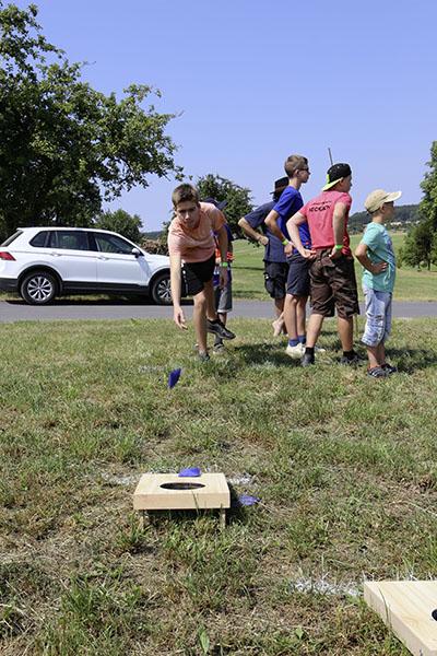 Zeltlager in Scheidental