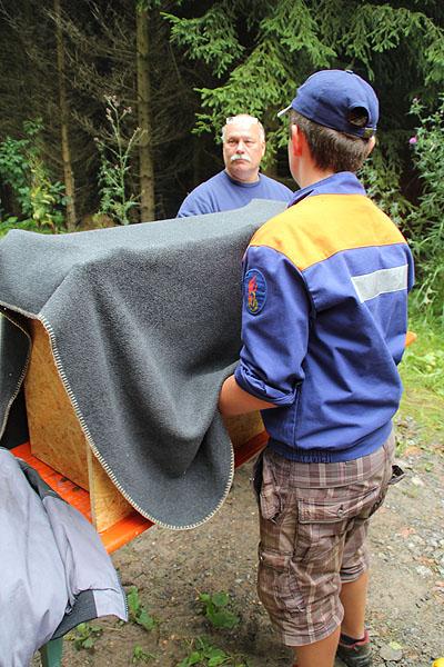 Zeltlager in Scheidental