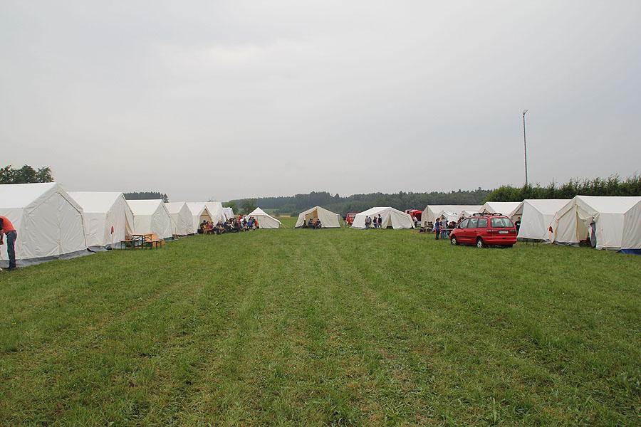 Zeltlager in Scheidental