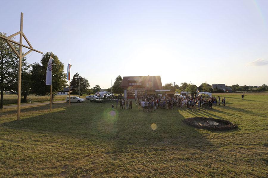 Zeltlager in Scheidental