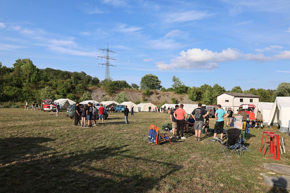 Zeltlager in Bödigheim