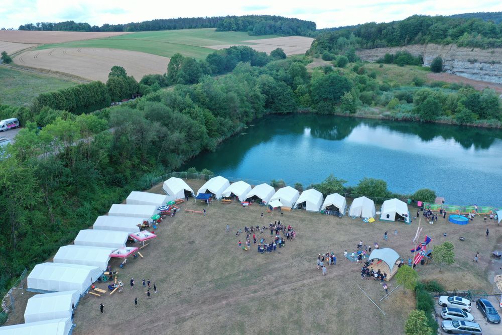Zeltlager-Sonntag in Bödigheim