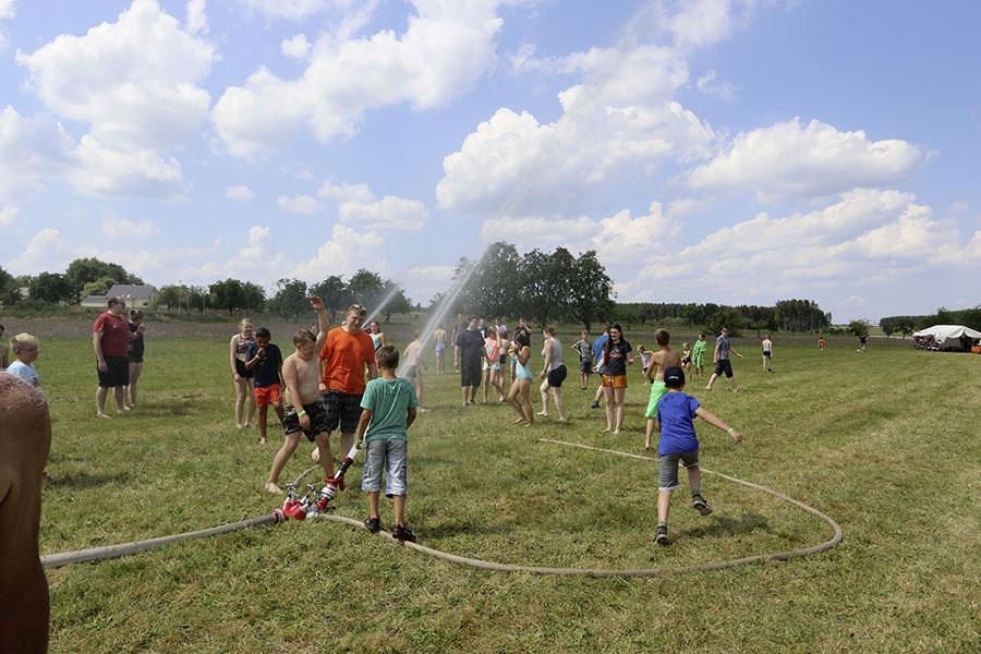 Zeltlager in Scheidental