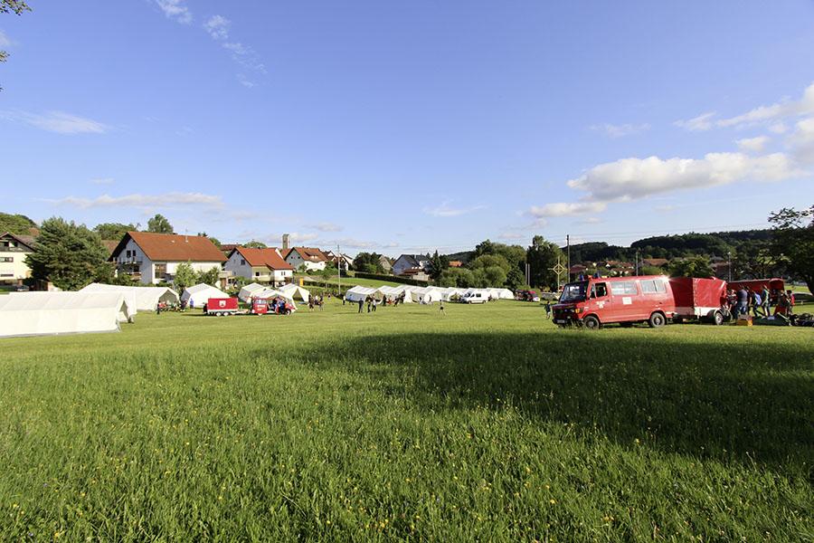 Aufbau in Laudenberg